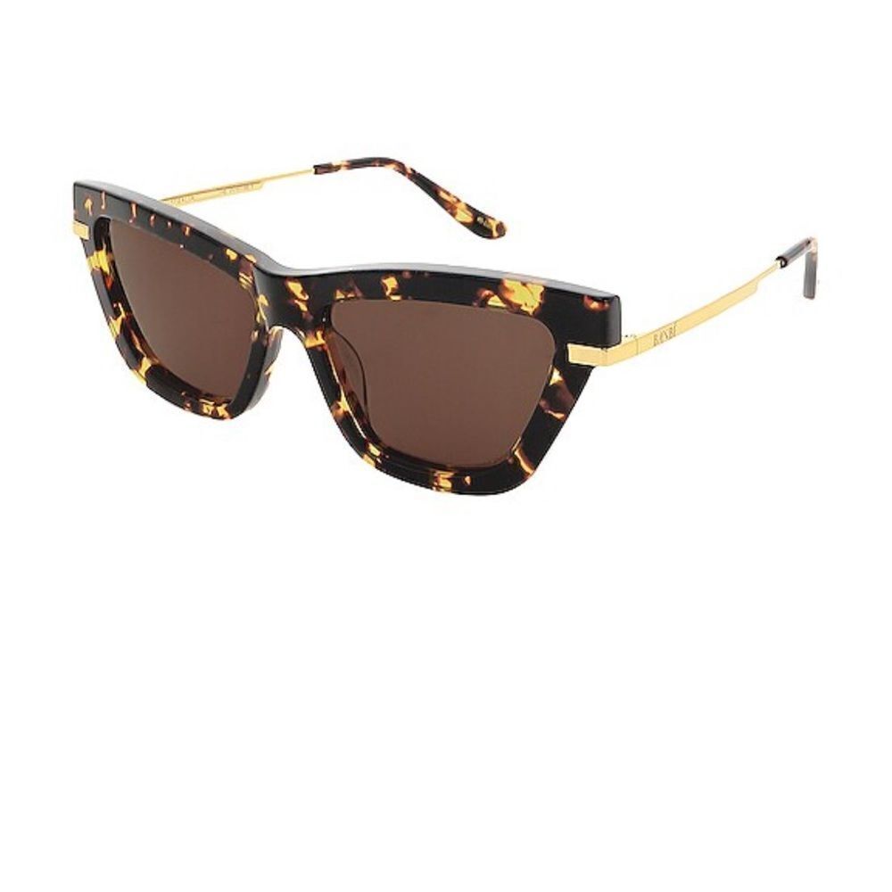 Banbe The Whitney Sunglasses Amber Tort & Auburn Cat Eye Large Frames Revolve — image 2 of 8